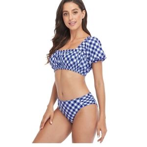 Gingham Swimsuit Bikini